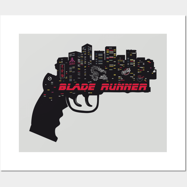 Blade runner movie art inspired Wall Art by 2ToastDesign